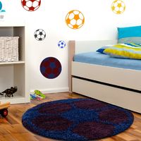 Teppich, FUN 6001, NAVY, 120 x 120 cm