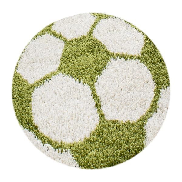 Teppich, FUN 6001, GREEN, 100 x 100 cm