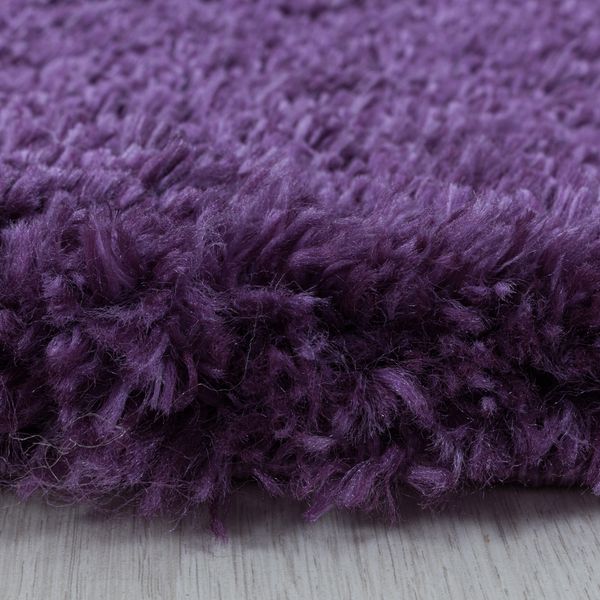 Teppich, FLUFFY 3500, LILA, 80 x 80 cm