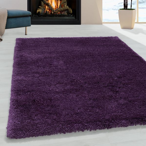 Teppich, FLUFFY 3500, LILA, 280 x 370 cm