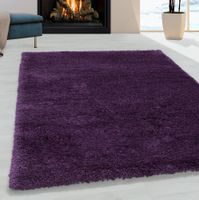 Teppich, FLUFFY 3500, LILA, 80 x 150 cm
