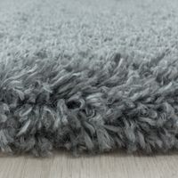 Teppich, FLUFFY 3500, LIGHTGREY, 160 x 160 cm