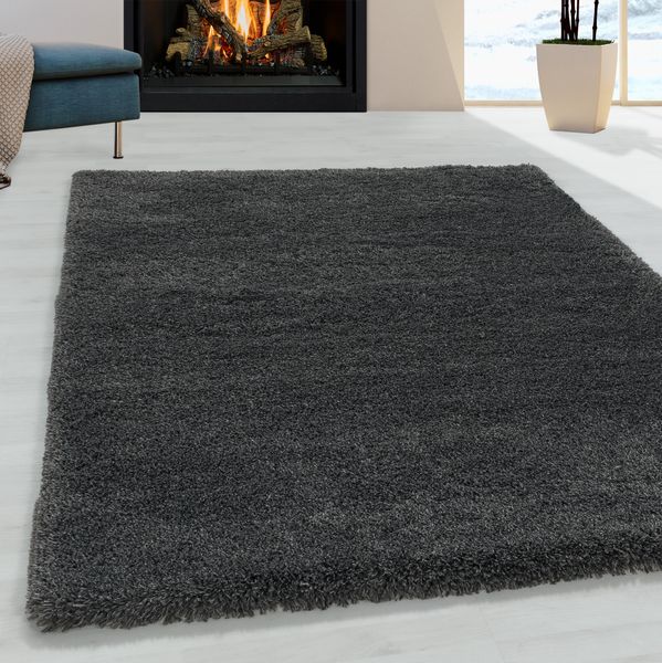 Teppich, FLUFFY 3500, GREY, 80 x 150 cm