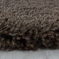 Teppich, FLUFFY 3500, BROWN, 80 x 80 cm