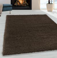 Teppich, FLUFFY 3500, BROWN, 140 x 200 cm
