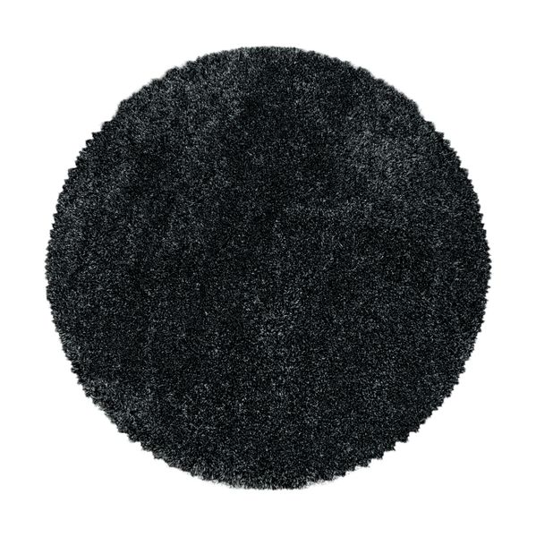 Teppich, FLUFFY 3500, ANTHRAZIT, 120 x 120 cm