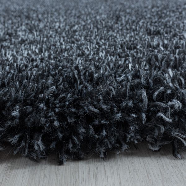 Teppich, FLUFFY 3500, ANTHRAZIT, 120 x 120 cm