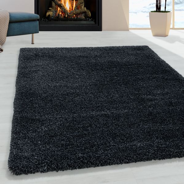 Teppich, FLUFFY 3500, ANTHRAZIT, 120 x 170 cm