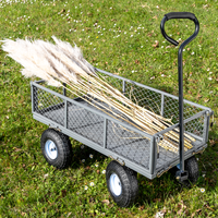 Gartenwagen/Bollerwagen/Tragkraft 200kg /Transportwagen/Gerätewagen aus Stahl
