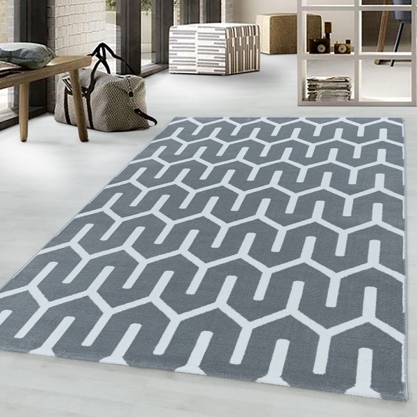 Teppich, COSTA 3524, GREY, 80 x 150 cm