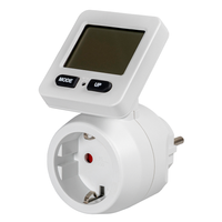 Steckdosenadapter mit Stromzähler (Power Meter)