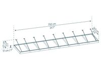 Vordach Sophia XL 7.5x1.4 anthrazit