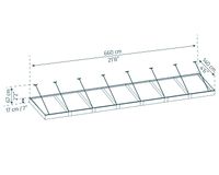 Vordach Sophia XL 6.6x1.4 anthrazit