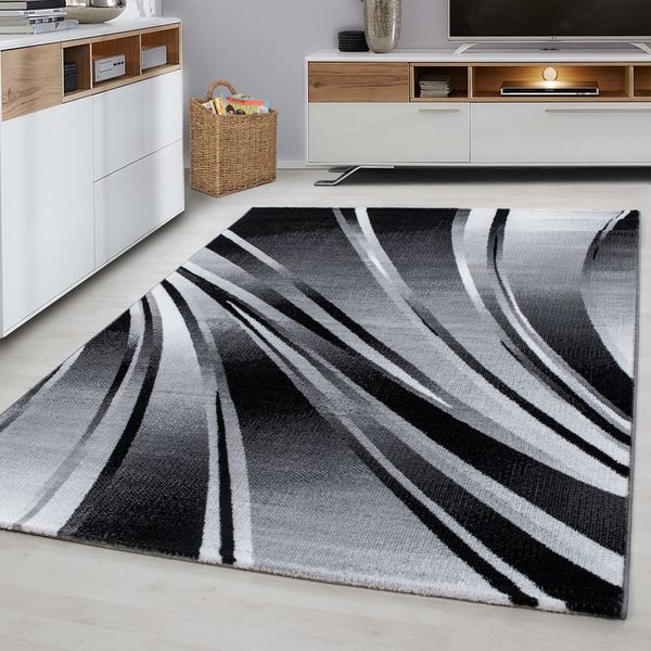 Teppich, PARMA 9210, BLACK, 140 x 200 cm