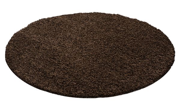 Teppich, DREAM 4000, BROWN, 120 x 120 cm