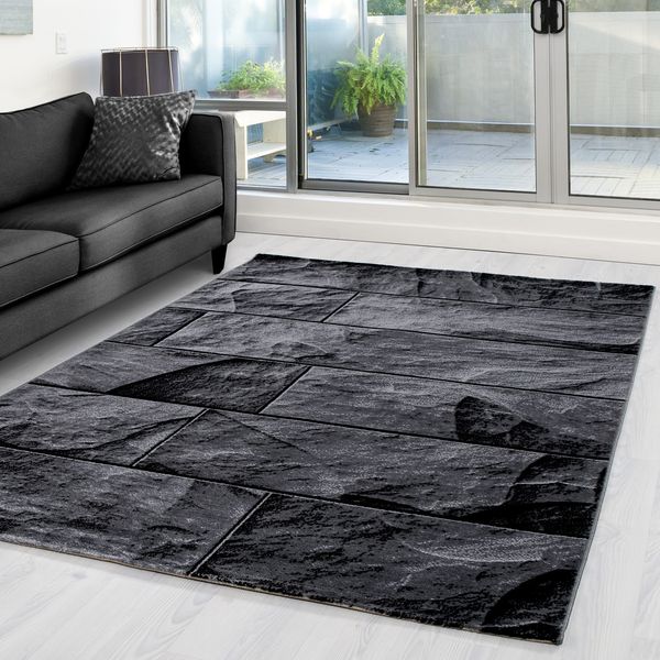 Teppich, PARMA 9250, BLACK, 280 x 370 cm