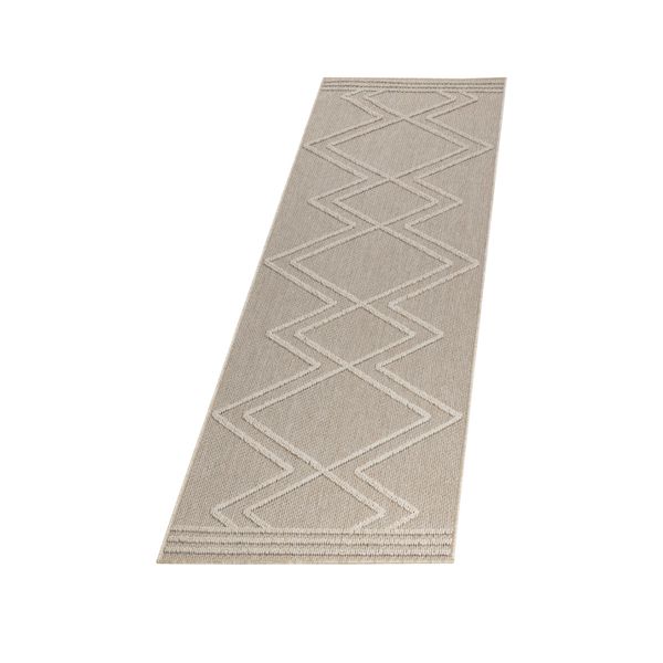 Teppich, PATARA 4954, BEIGE, 80 x 250 cm