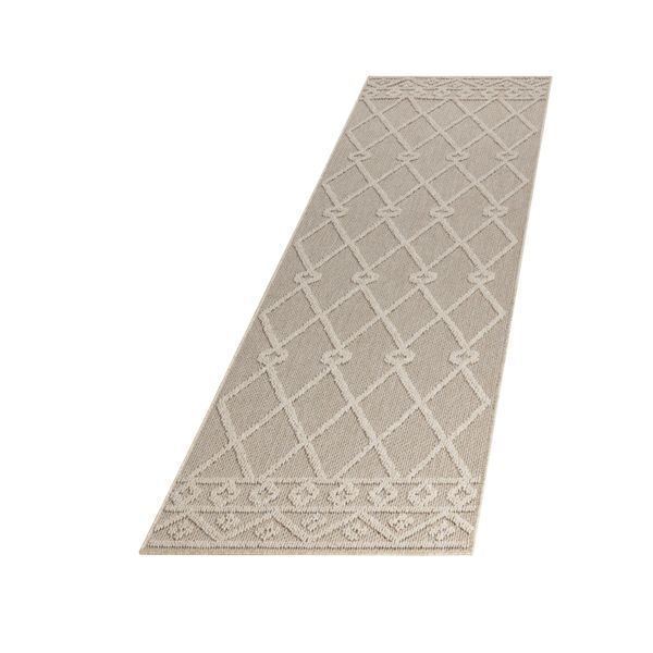 Teppich, PATARA 4955, BEIGE, 80 x 250 cm