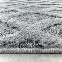 Teppich, PISA 4702, GREY, 80 x 80 cm