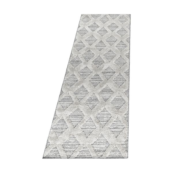 Teppich, PISA 4703, GREY, 80 x 250 cm