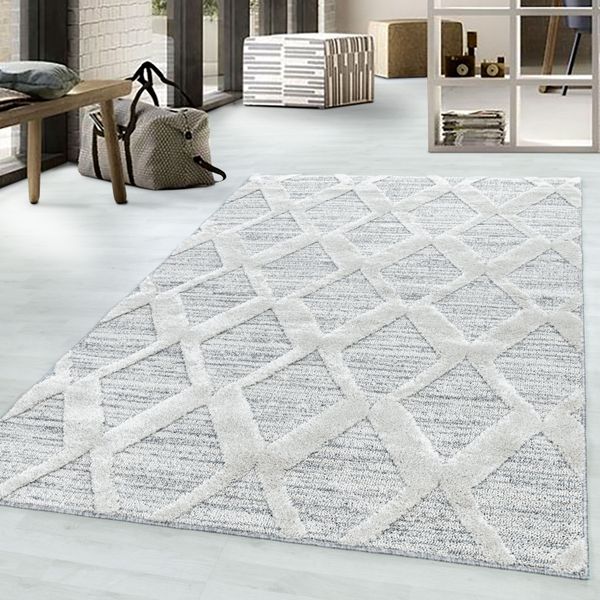 Teppich, PISA 4703, GREY, 80 x 150 cm