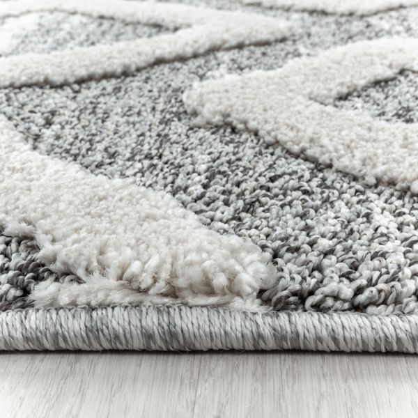 Teppich, PISA 4704, GREY, 80 x 250 cm
