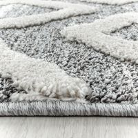 Teppich, PISA 4704, GREY, 80 x 250 cm