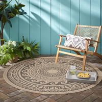 Teppich, COMILLA 0887, BLACK, 200 x 200 cm
