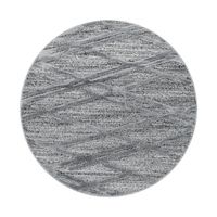 Teppich, PISA 4706, GREY, 120 x 120 cm