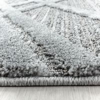 Teppich, PISA 4706, GREY, 80 x 80 cm