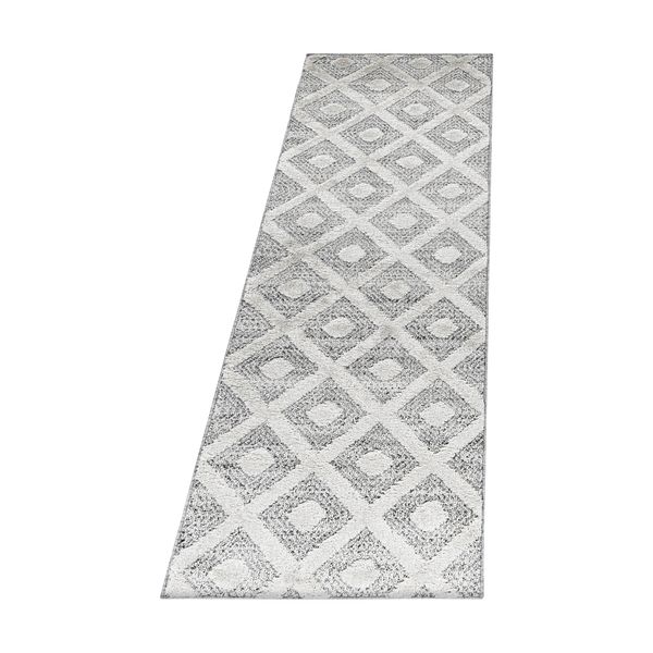Teppich, PISA 4707, GREY, 80 x 250 cm