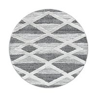 Teppich, PISA 4709, GREY, 120 x 120 cm