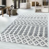Teppich, PISA 4710, GREY, 140 x 200 cm