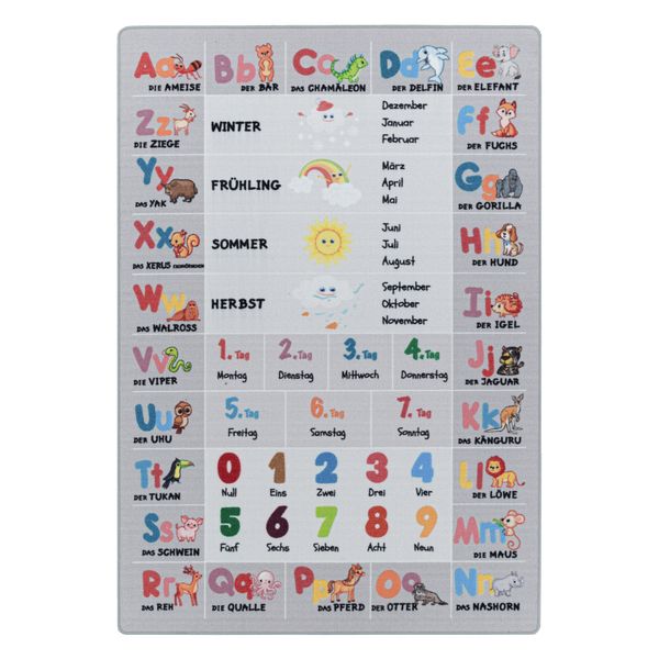 Teppich, PLAY 2904, GREY, 100 x 150 cm