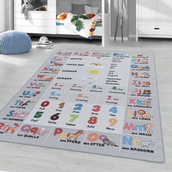 Teppich, PLAY 2904, GREY, 100 x 150 cm