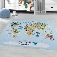 Teppich, PLAY 2917, BLUE, 160 x 230 cm