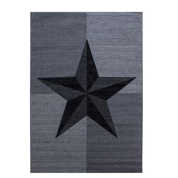 Teppich, PLUS 8002, GREY, 160 x 230 cm