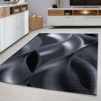 Teppich, PLUS 8008, BLACK, 80 x 150 cm