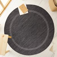 Teppich, RELAX 4311, BLACK, 120 x 120 cm