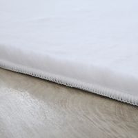 Teppich, POUFFY 5100, WHITE, 120 x 120 cm