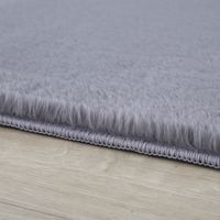 Teppich, POUFFY 5100, GREY, 160 x 160 cm