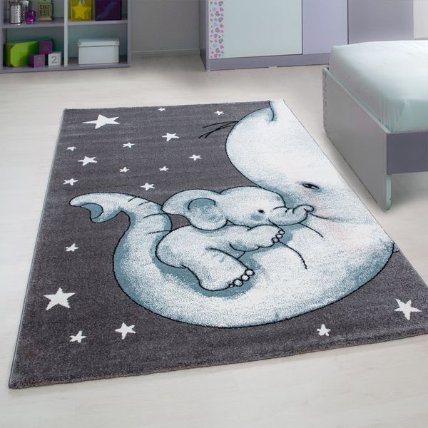 Teppich, KIDS 0560, BLUE, 140 x 200 cm