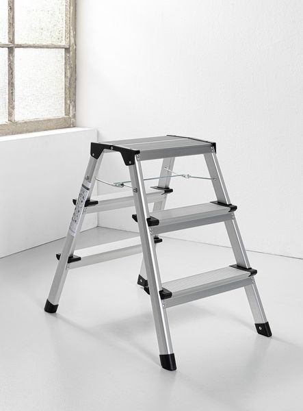 Aluminium-Trittleiter - 3 Stufen