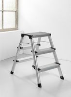 Aluminium-Trittleiter - 3 Stufen
