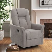 Happy Home gepolsteter & verstellbare Relaxsessel HWP55-BEI beige
