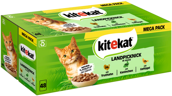 Portionsbeutel Multipack Landpicknick in Sauce 3 Varietäten 48 x 85g