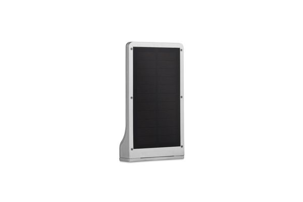 Solar Wandleuchte Kansas Silber