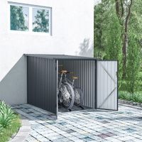 Fahrradgarage-/Fahrradhaus-/Fahrradbox, ca. 142 x 198 x 157 cm