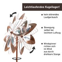 Windrad "Dandelion", 213 cm hoch