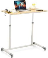 COSTWAY Computertisch höhenverstellbar von 70-107cm